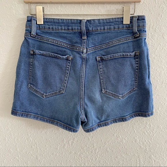 Vintage Wild Fable High-Rise Yoke Front Jean Shorts Size 6 - Picture 3 of 7